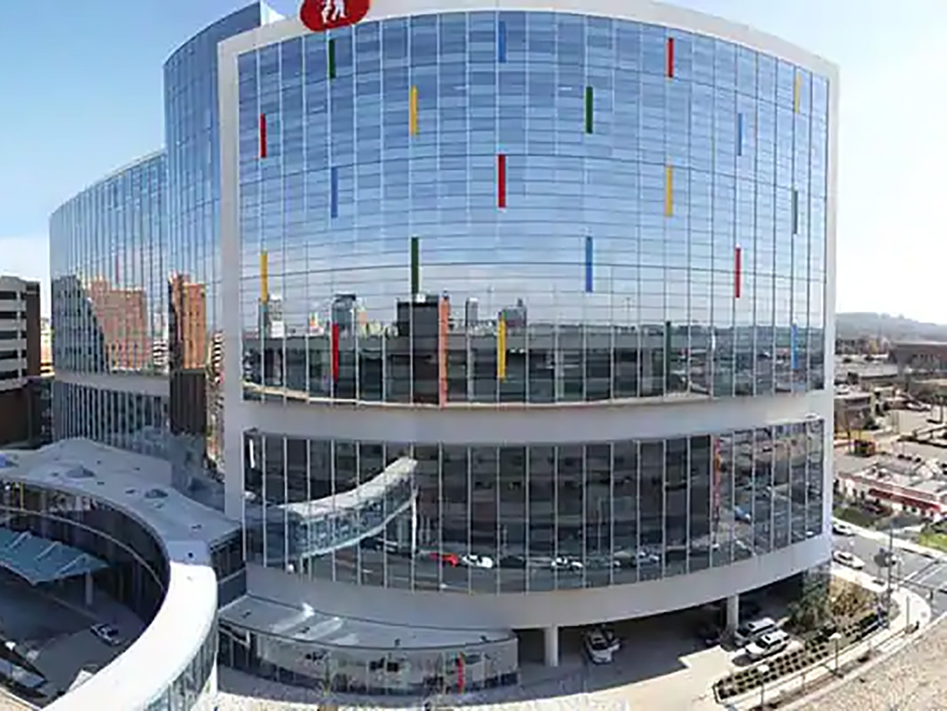 Exterior of Benjamin Russell Hospital for Children in Birmingham