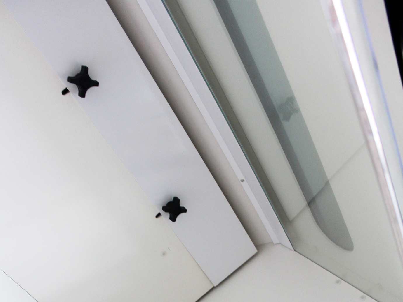 Close-up of a ceiling in a laboratory