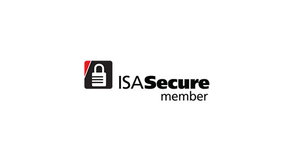 Logo depicting membership of ISA Secure