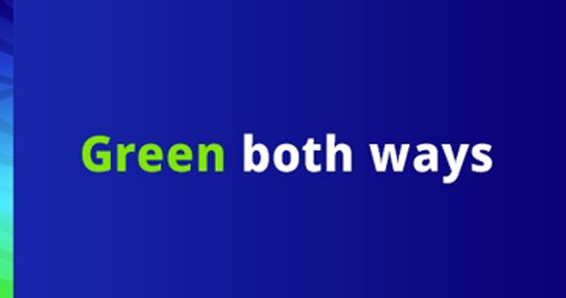 Green both ways