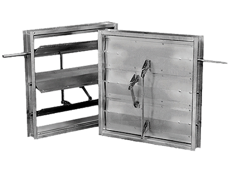 ID-1230 12-Gauge U-Channel Industrial Damper