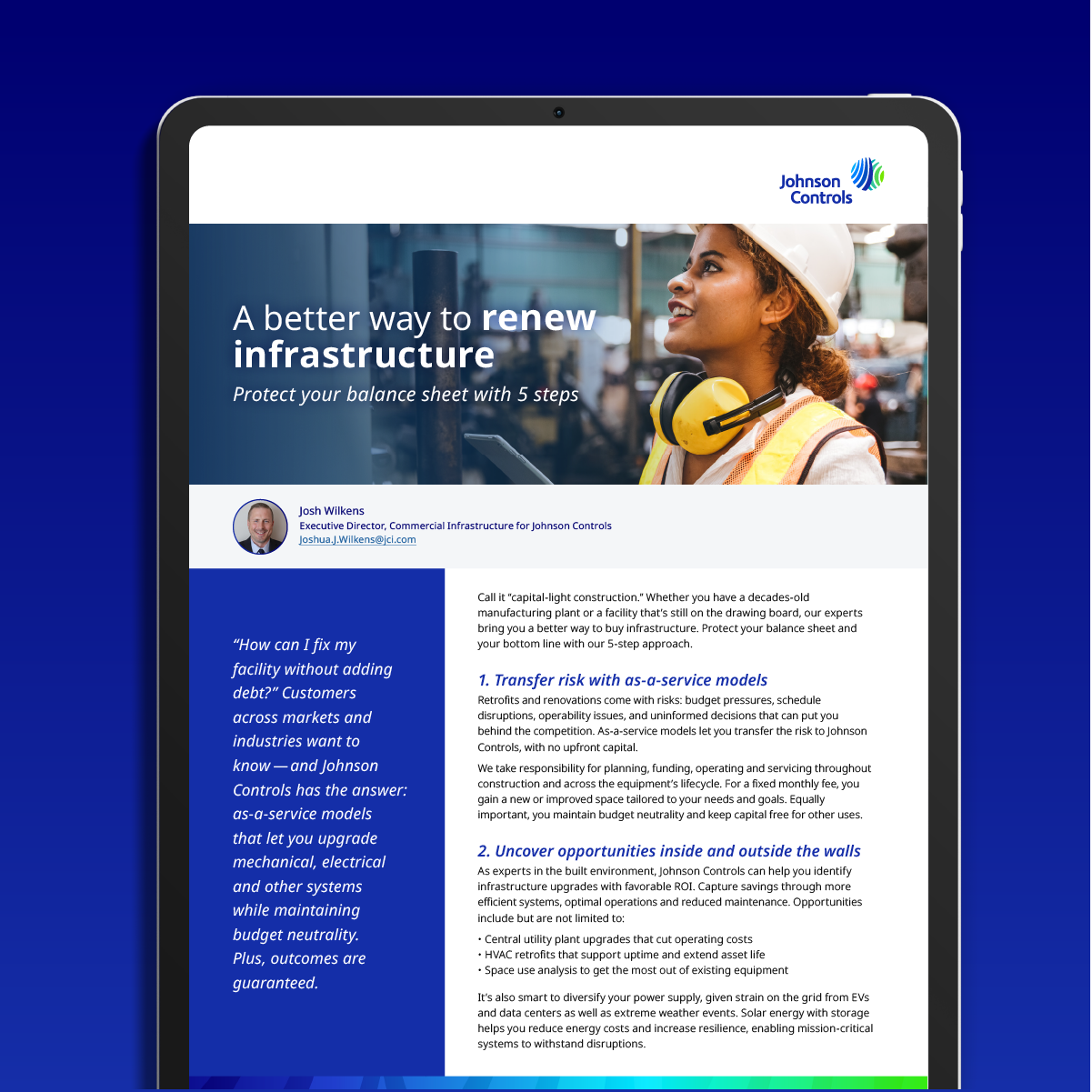 Building upgrades, without the debt