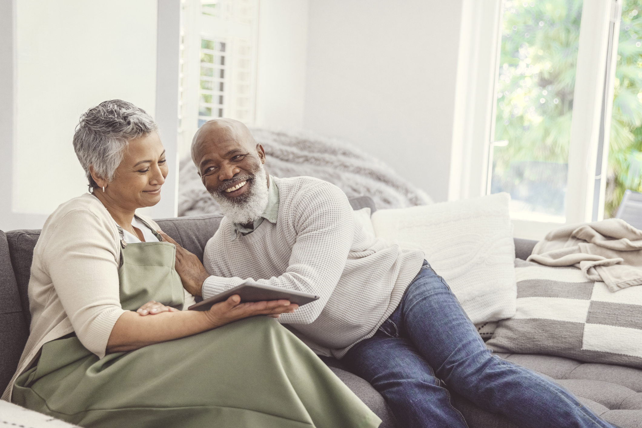 Retired couple