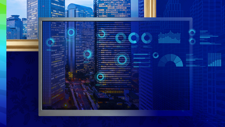 Digital graph on Buildings