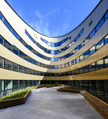 Open space within the premises of Powerhouse Brattørkaia