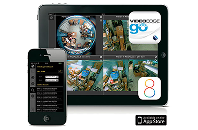 videoedge go mobile app interface
