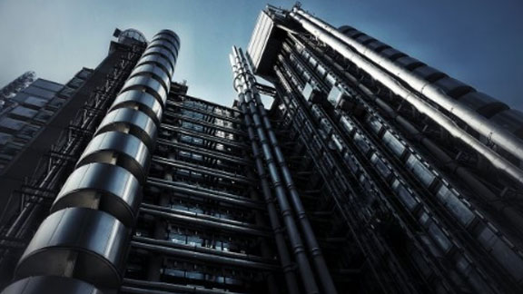 upwards building against sky